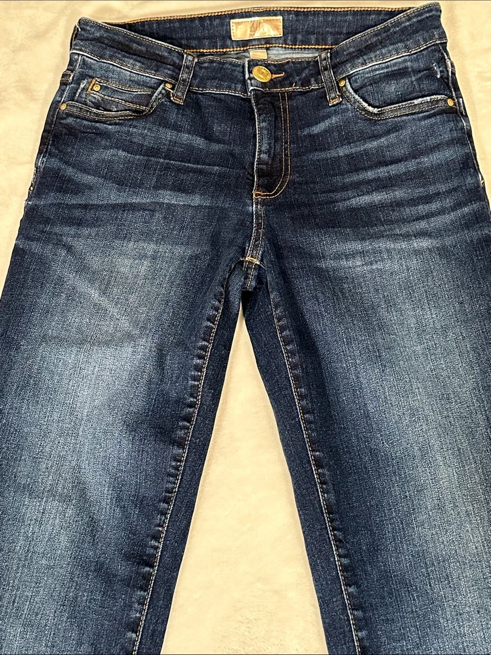Kut from the Kloth Dark Blue Catherine Boyfriend Jeans